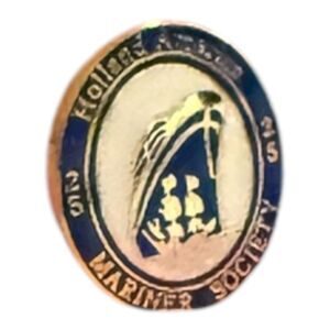 Holland America 25 Mariner Society Cruise Line Ship Gold Tone Pin Collectible